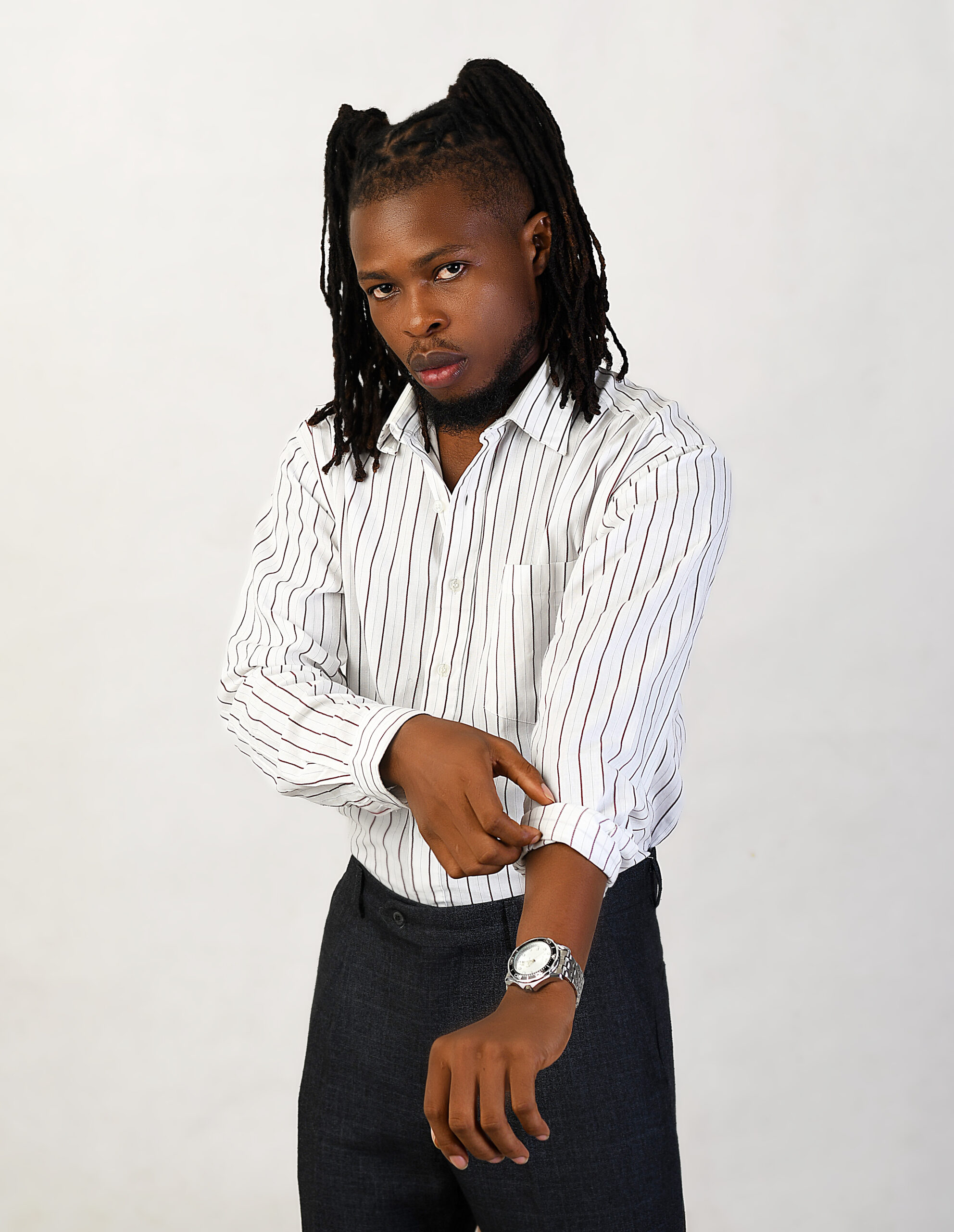 Portrait of Oglens, Lagos-based photographer
